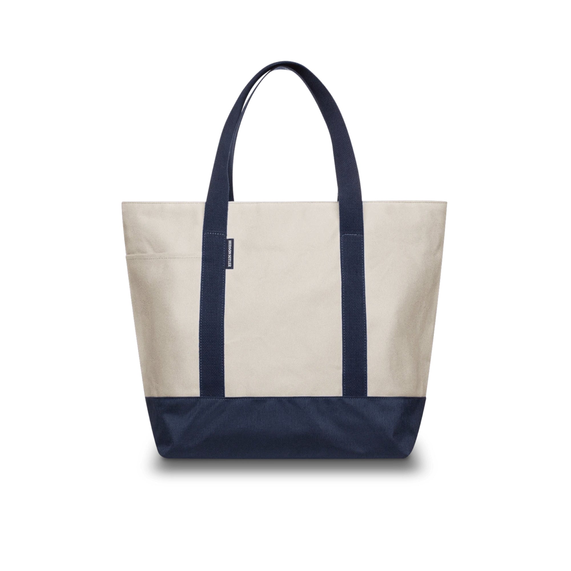Blue and White Canvas Weekender Tote Bag | Hudson Sutler