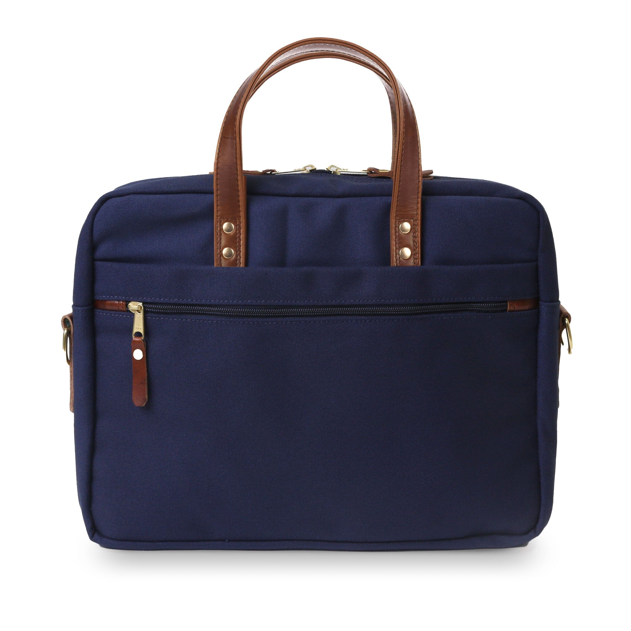 Focused Space Lincoln Brief Laptop outlet Case Crossbody Messenger Bag, Navy Blue