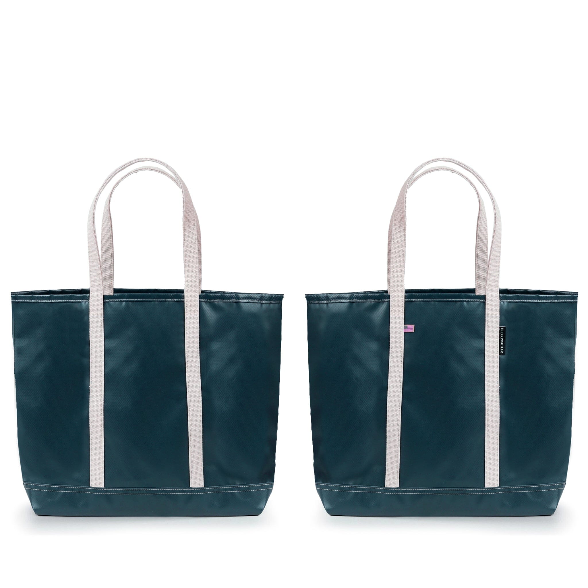 Hunter green tote deals