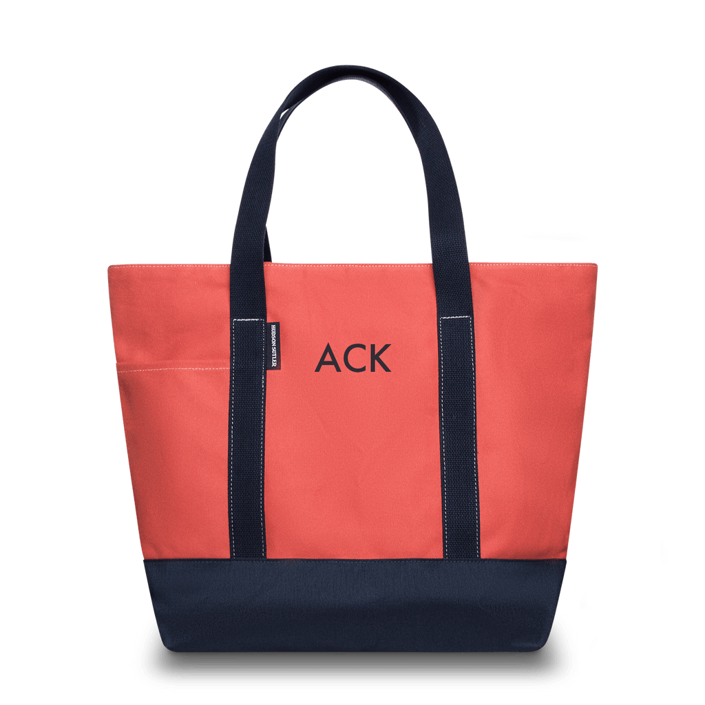 Large Red and Navy Weekender Bag | Hudson Sutler