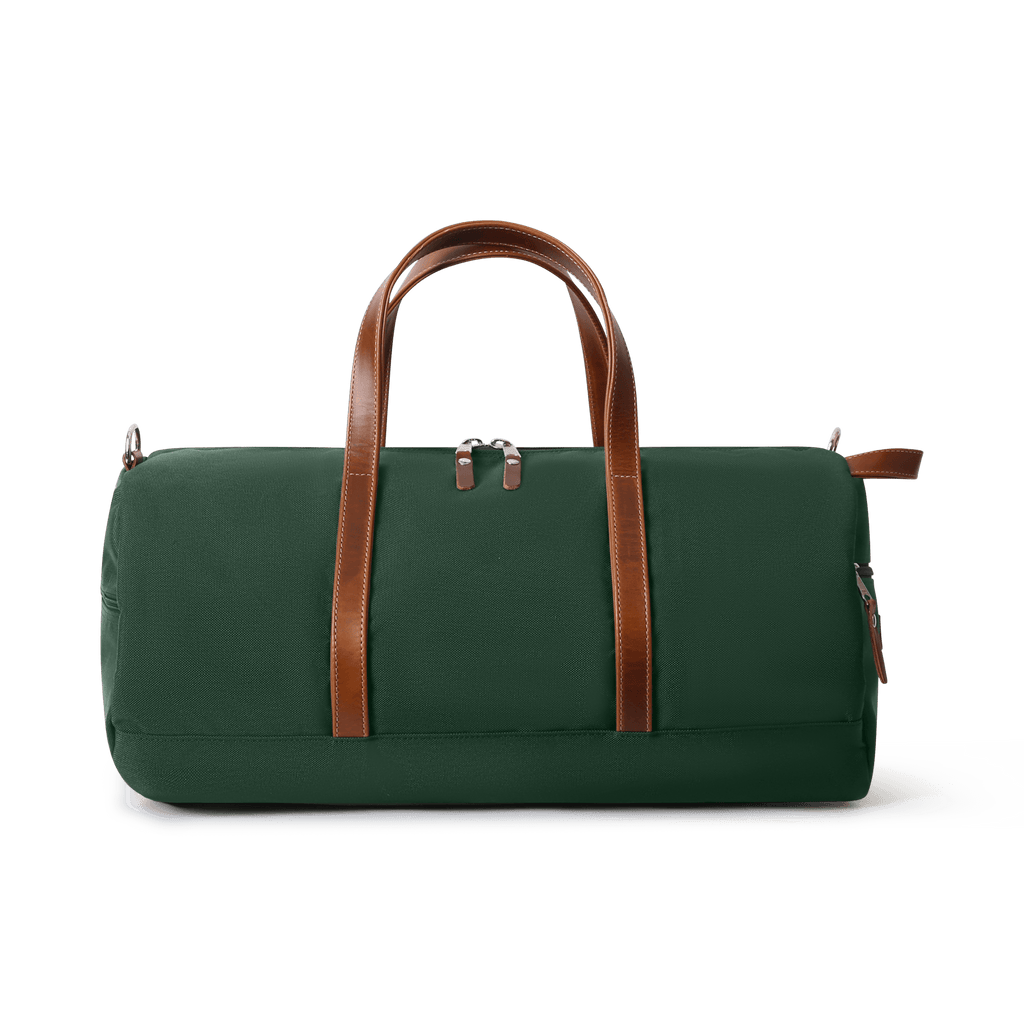 Wilmington Duffel with Shoe Compartment - Hunter Green/Whiskey Brown ...